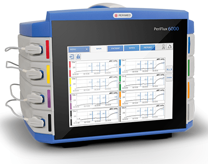 経皮酸素分圧測定装置 PeriFlux 6000
